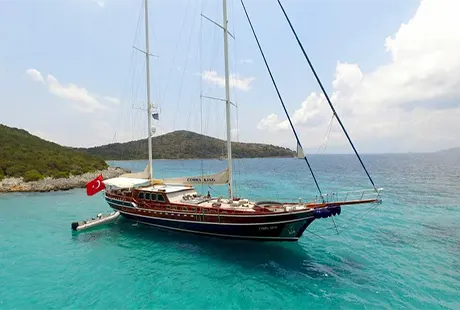 5 cabin delux yacht cobra king