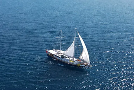 exterior overview giulietta gulet yacht