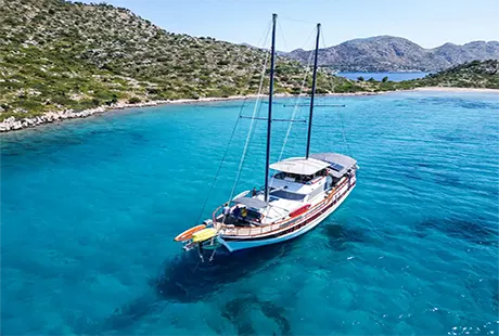 25 meters yacht for charter gokdudum