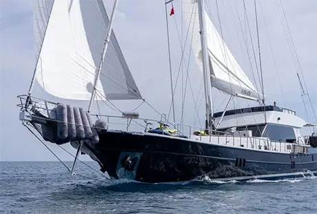 good life yacht exterior view