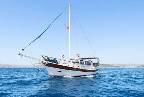 karaca gulet exterior view 