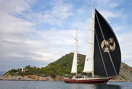 sailing yacht daima for charter