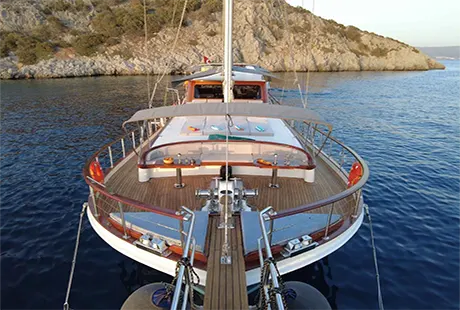 front deck exterior overview su perisi c gulet 