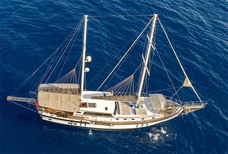 grand sailor gulet yacht external view