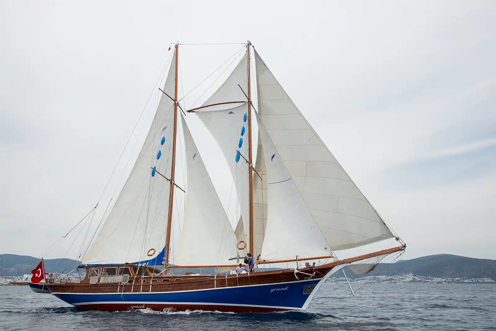 motor sailer gulet grandi 