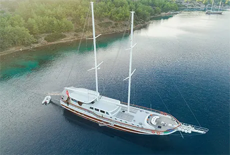 luxury yacht vista mare six cabins for 12 people 