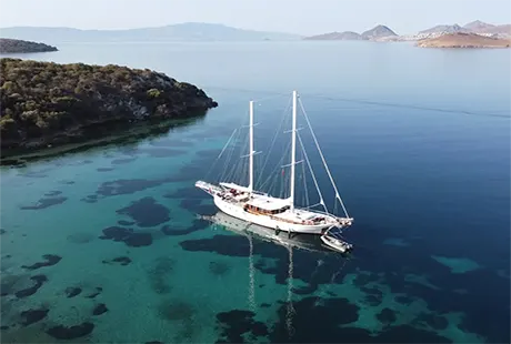 yachts for charter in greek islands