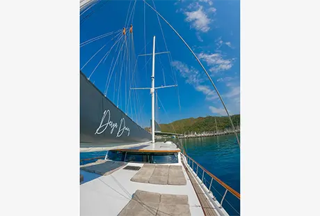 front deck sunbathing space derya deniz