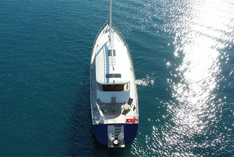 gulet yacht viaggio 2 exterior stern deck 