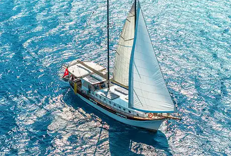 two masted motor sailer life is life 