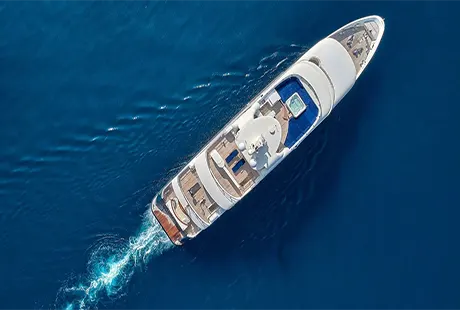 motor yacht serenity 2 view top 