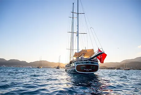 turkish flagged commercial yacht grande mare